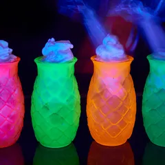 Стакан для коктейлей «Ананас» цвета в ассортименте стекло 0,53л D=8,H=14см, изображение 3