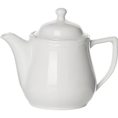 Чайник заварочный «Увертюра» фарфор 350мл D=8,H=13,L=16,B=10см белый, Объем по данным поставщика (мл): 350