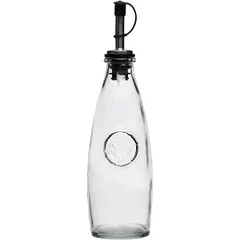 Bottle for oil and vinegar with dispenser  glass  300 ml , H = 17.5 cm  clear.