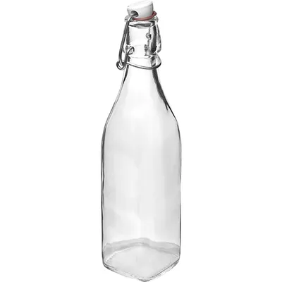 Бутылка «Свинг» с пробкой стекло 0,5л D=77,H=253,L=75,B=75мм, Объем по данным поставщика (мл): 500, изображение 2