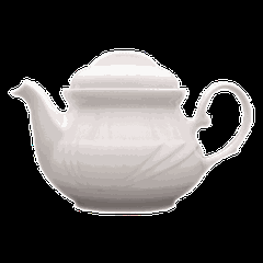 Teapot “Arcadia” with lid  porcelain  400 ml  D=87, H=105, L=180, B=115mm  white