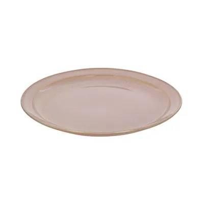 Тарелка «Эр-гоу!» керамика D=265,H=25мм розов.