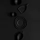 Салатник «Уайли» керамика 100мл D=105,H=45мм черный,матовый, изображение 6