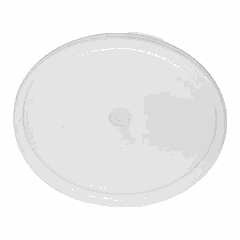 Lid for containers art.RFS12,RFS18,RFS22 polyethylene D=37.8cm white