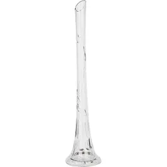 Flower vase crystal D=3,H=40cm clear.