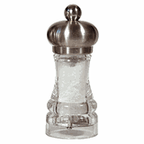 Мельница для соли акрил,сталь нерж. D=45,H=110мм прозр.,металлич.