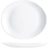 Блюдо овальное «Эволюшнс Уайт» стекло ,L=30,B=26см белый