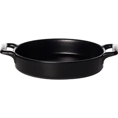 Форма для запекания порционная керамика 250мл ,H=30,L=145,B=130мм черный