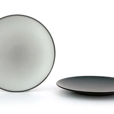 Тарелка «Экинокс» для хлеба керамика D=16,H=2см серый, Цвет: Серый, Диаметр (мм): 160, изображение 7
