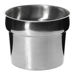 Емкость для мармита круглая для 12354, 12372, 12399 сталь нерж. 10л D=28,7,H=22см серебрист.