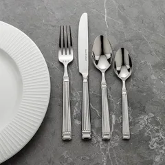 Ложка десертная «Кэролин» сталь нерж. ,L=18,4см металлич., изображение 4