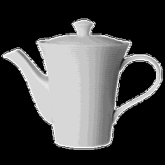 Кофейник «Граффити» фарфор 0,5л D=11,5,H=15,1,L=20,6см белый