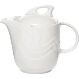 Чайник заварочный «Мелодия» с крышкой фарфор 0,75л D=10,2,H=14,7,B=18см белый