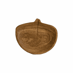 Dish “Linden” light oak ,H=30,L=185,B=165mm