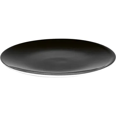 Тарелка «Де» фарфор D=14см черный, изображение 2