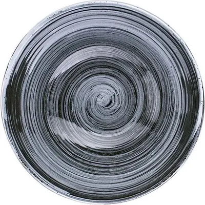 Салатник «Маренго» керамика 1л D=180,H=75мм серый,черный, изображение 6