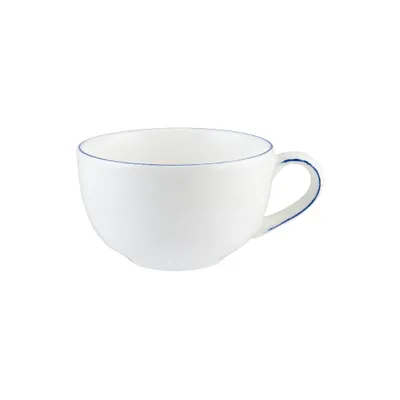 Чашка 350 мл. чайная d=110 мм. h=68 мм. Ретро синий край (блюдце 70922) /1/6/