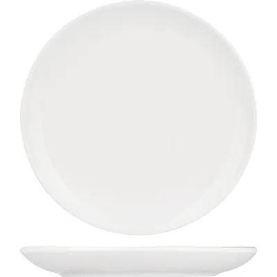 Тарелка «Кунстверк» мелкая без борта фарфор D=180,H=17мм белый, Диаметр (мм): 180