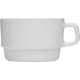 Чашка чайная «Перформа» стекло 250мл D=9,H=6см белый
