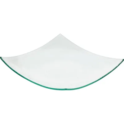 Салатник «Матиз» стекло 0,55л ,H=25,L=290,B=290мм прозр.,зелен.
