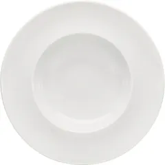 Deep plate “Enjoy”  porcelain  D=24cm  white