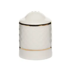 Солонка «Афродита» фарфор 60мл D=4,H=6см белый,золотой