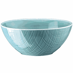 Салатник фарфор 0,55л D=14см голуб.