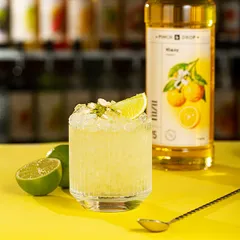 Сироп «Юдзу» Pinch&Drop стекло 1л D=85,H=330мм желт., изображение 2