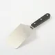 Лопатка кухонная изогнутая сталь нерж.,полиоксиметилен ,H=1,2,L=245,B=70мм металлич.,черный, изображение 3