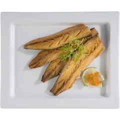 Поднос фуршетный GN 1/2 фарфор ,H=20,L=325,B=265мм белый, изображение 4