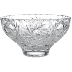 Fruit vase 1000/1 “Mill” crystal D=25,H=24.5cm