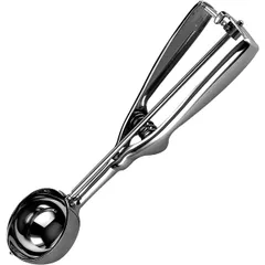 Ice cream spoon with mechanism  stainless steel  D=44, L=200mm  metal.