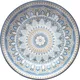 Салатник «Касабланка» фарфор 2л D=250,H=75мм синий,бежев., изображение 2
