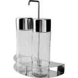 Набор для специй для масла и уксуса стекло,сталь нерж. ,H=205,L=75,B=180мм прозр.,металлич.