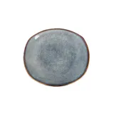 Тарелка овальная 200х176мм синий  Corone Celeste