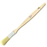 Кисть кондитерская дерево,щетина натур. ,L=22,B=2см бежев.,металлич.