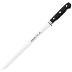 Нож для окорока «Класика» сталь нерж.,полиоксиметилен ,L=420/300,B=17мм черный,металлич.
