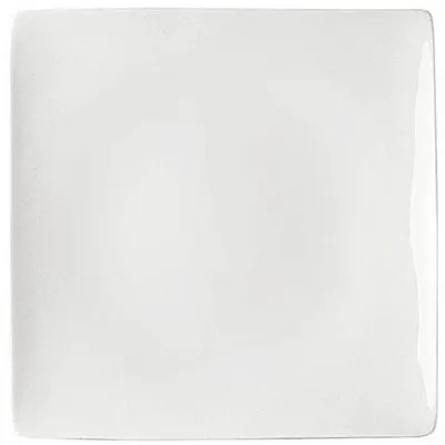Тарелка «Джейд» квадратная фарфор ,L=27,B=27см белый