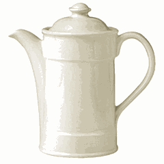 Coffee pot “Ivory”  porcelain  0.85 l  D=10.5, H=19, L=16.5 cm  ivory