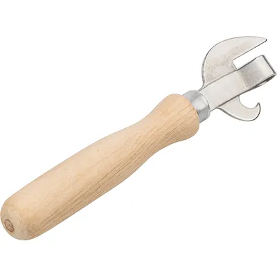 Нож для консервных банок дерево,металл ,H=56,L=160мм древесн.,металлич., изображение 2