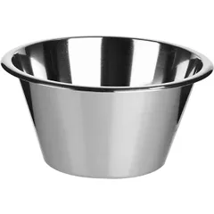 Bowl stainless steel 3l D=25,H=12cm metal.