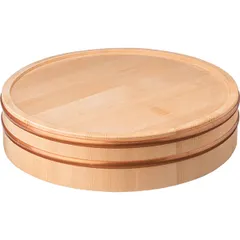 Кадка для риса бамбук D=39,H=10см бежев., изображение 2