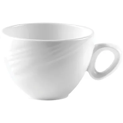 Чашка чайная «Органикс» фарфор 285мл D=100,H=73мм белый, изображение 2