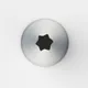 Насадка кондитерская «Открытая звезда» (6 зубцов)[5шт] сталь нерж. D=25/6,H=45мм стальной, изображение 2