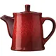 Чайник заварочный «Млечный путь красный» фарфор 0,5л красный,черный