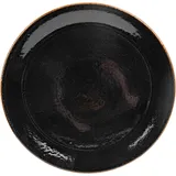 Тарелка мелкая «Крафт Лакрица» фарфор D=25,3см черный