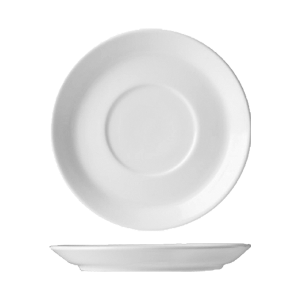 Блюдце «Акапулько» фарфор D=116,H=15мм белый