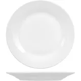Тарелка «Коллаж» мелкая фарфор D=150,H=15мм белый