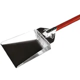 Лопата для пепла 21*31см алюмин. ,L=1,73 м металлич.,красный