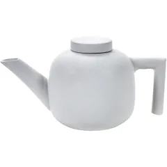 Чайник заварочный «Фэмили сэт» кост.фарф. 1л D=13,5,H=12,5см белый